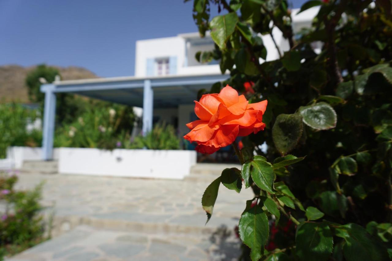 Galazio Seaside Apartments Livadakia ภายนอก รูปภาพ